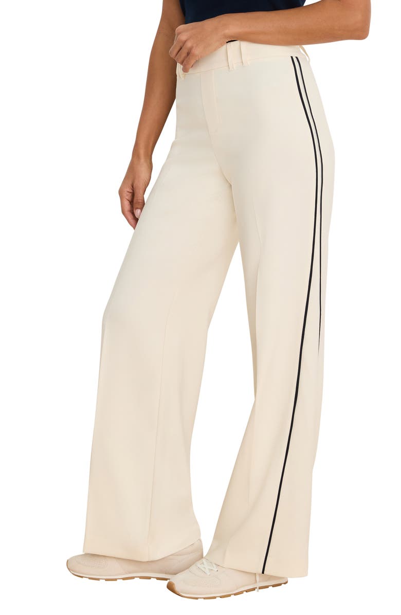 NIC+ZOE Flared Wide Leg Pants, Main, color, Classic Cream