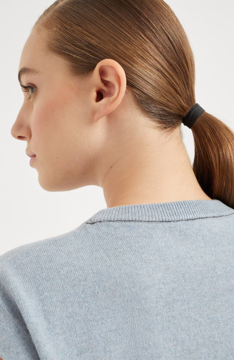 Brunello Cucinelli Cashmere sweater with monili, Alternate, color,