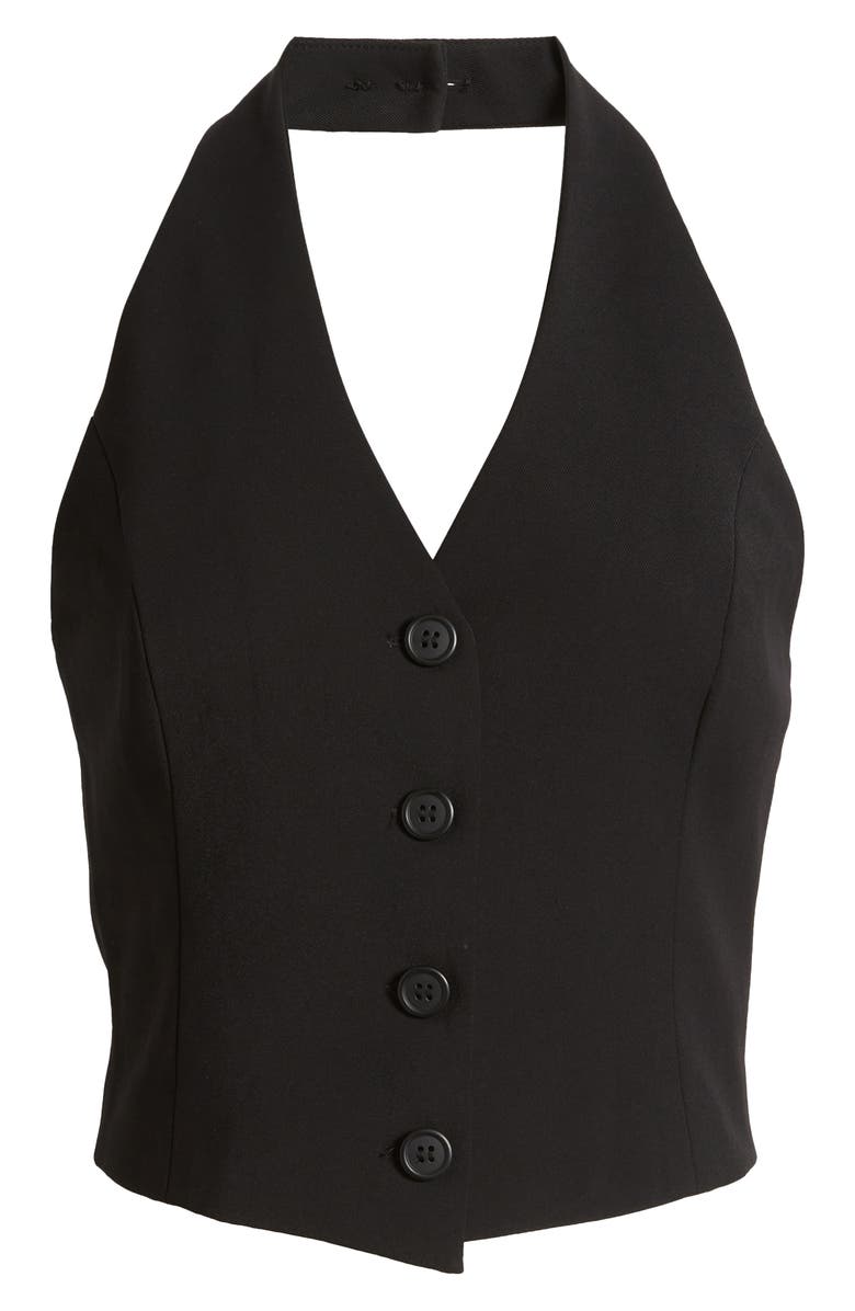 Open Edit Halter Vest, Alternate, color, 