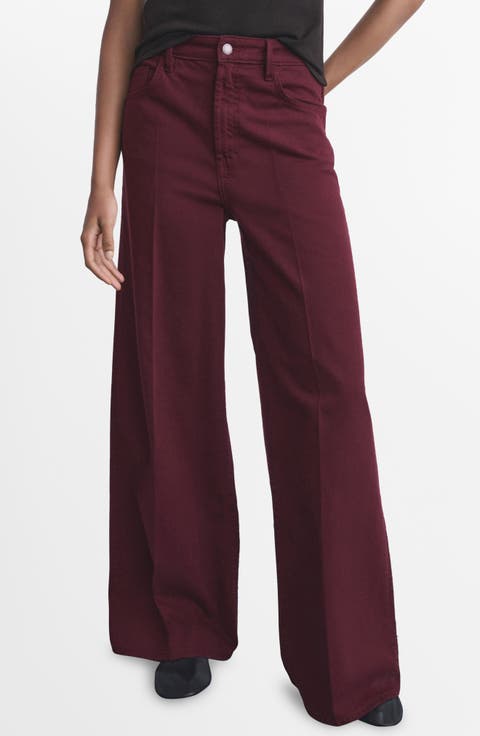 Elise High Waist Wide Leg Jeans