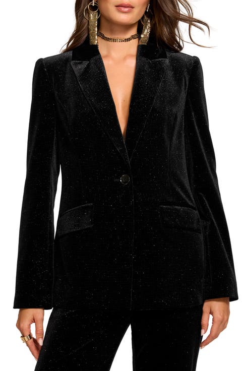 Echo Velvet Blazer