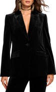 Ramy Brook Echo Velvet Blazer