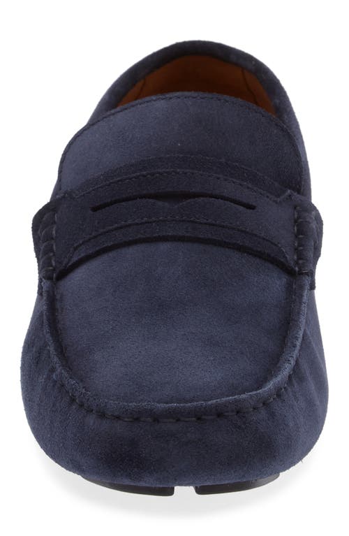 Allen Edmonds Lewis Penny Loafer In Navy
