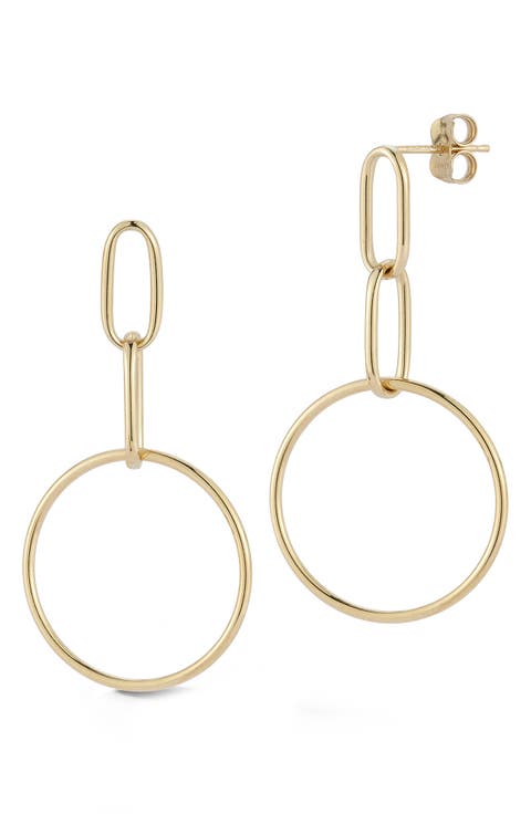 Link Drop Earrings