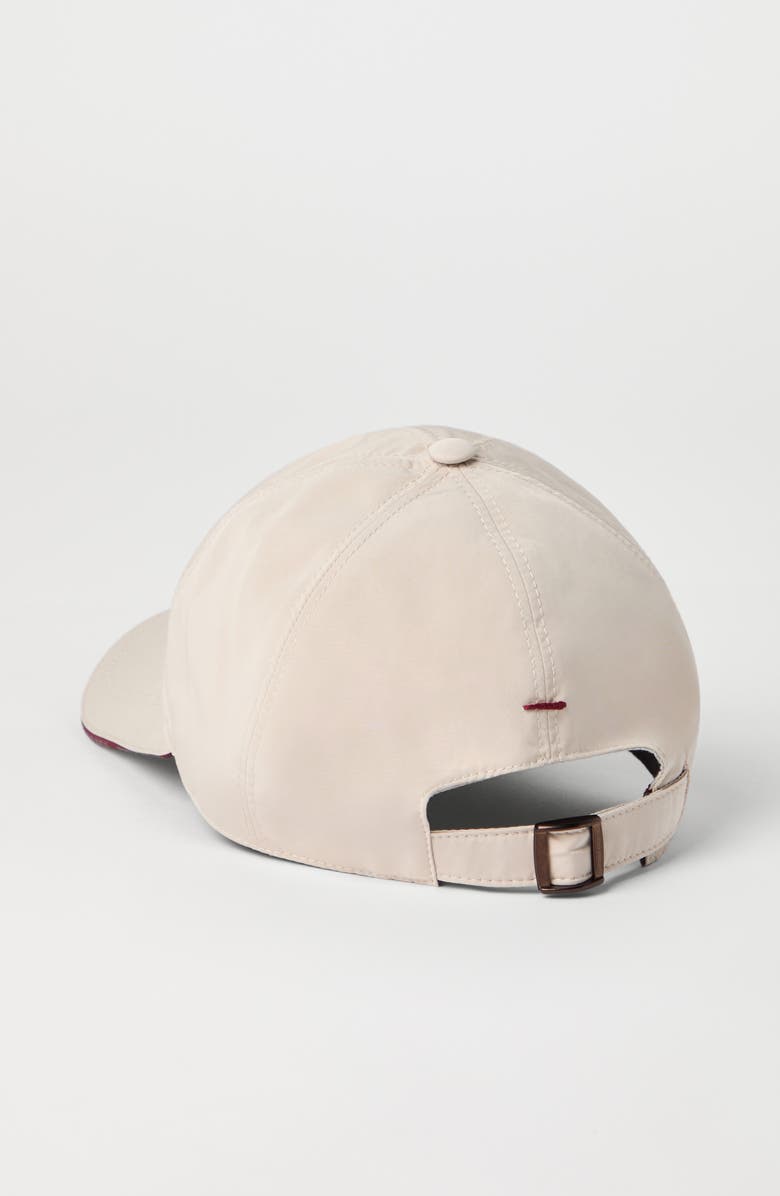 Brunello Cucinelli Water-resistant baseball cap, Alternate, color, Cool Beige