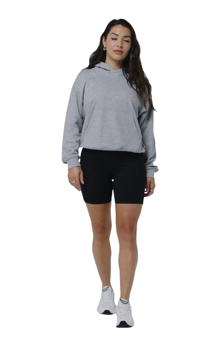 On-The-Go PowerHold® High-Waisted 6'' Short, Alternate, color, Classic White
