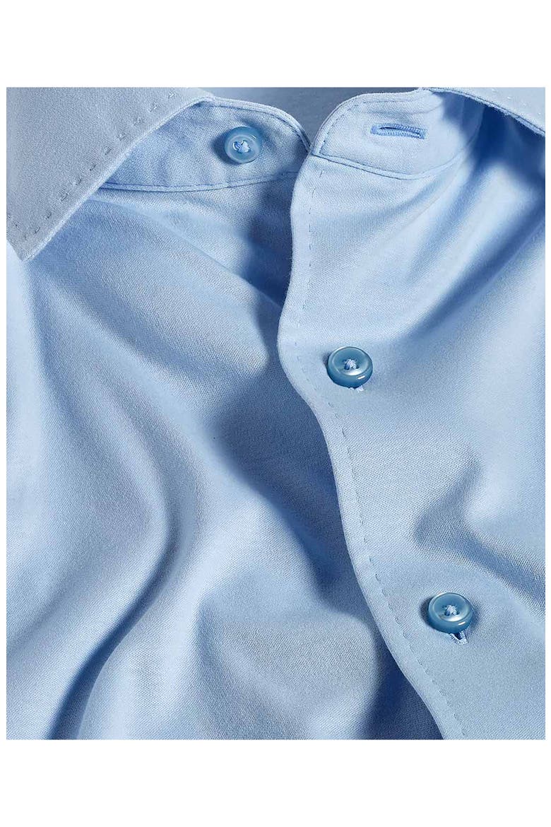 Cotton Knit Sport Shirt, Alternate, color, SKY