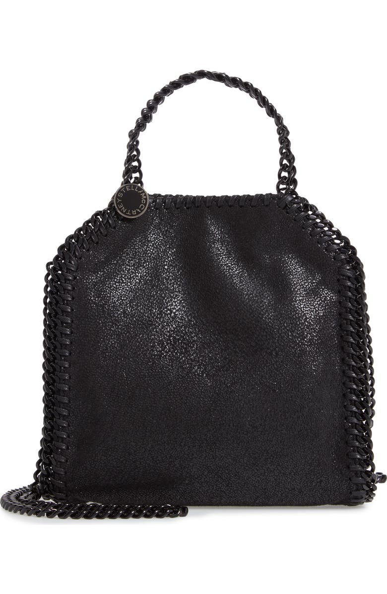 Stella McCartney Tiny Falabella Faux Leather Tote, Main, color,