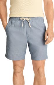 Bonobos Nomad Herringbone Cotton & Linen Shorts