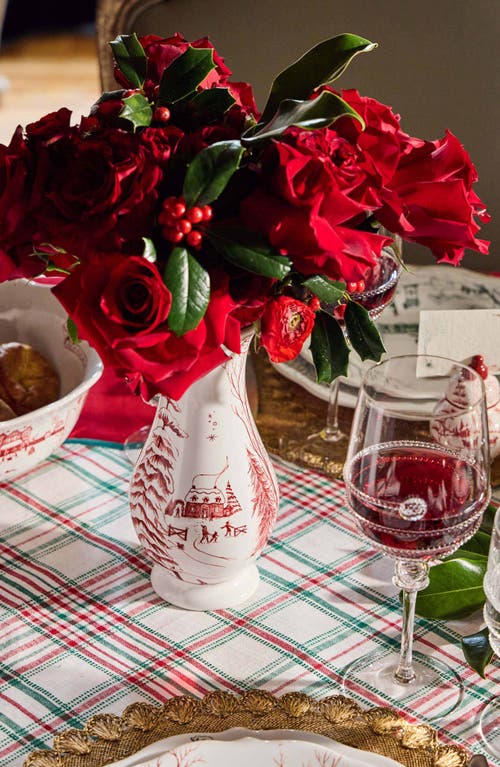 Juliska Country Estate Winter Frolic Vase In White