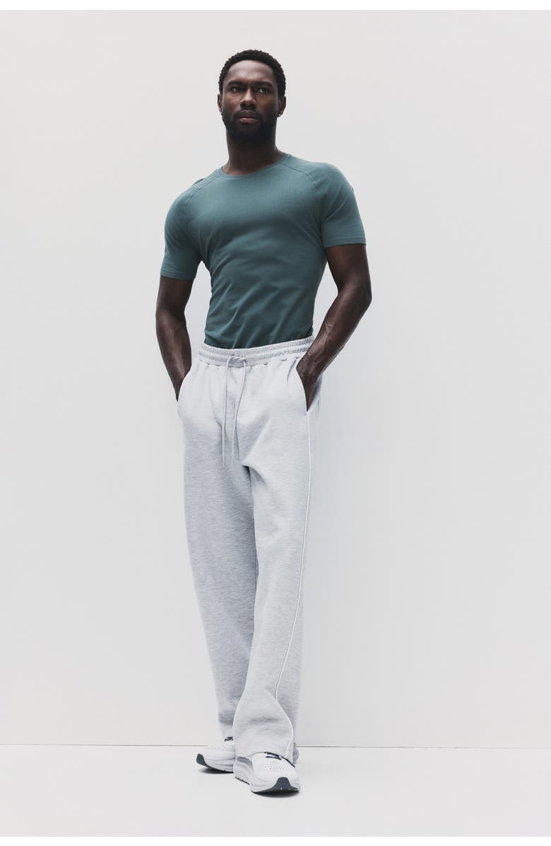 H&M Muscle Fit Sports T-shirt With Drymove, Main, color, Dusty Green