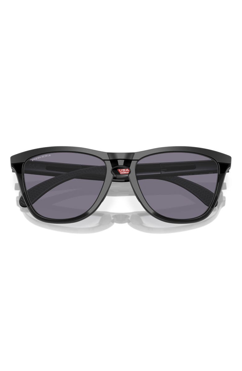 Oakley Frogskins<sup>™</sup> Range 55 Prizm<sup>™</sup> Keyhole Sunglasses, Alternate, color, Matte Black