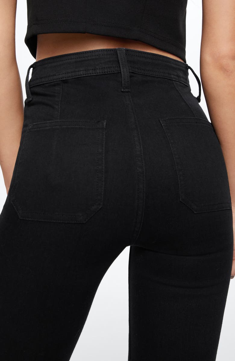 MANGO High Waist Stretch Cotton Blend Leggings, Alternate, color, 