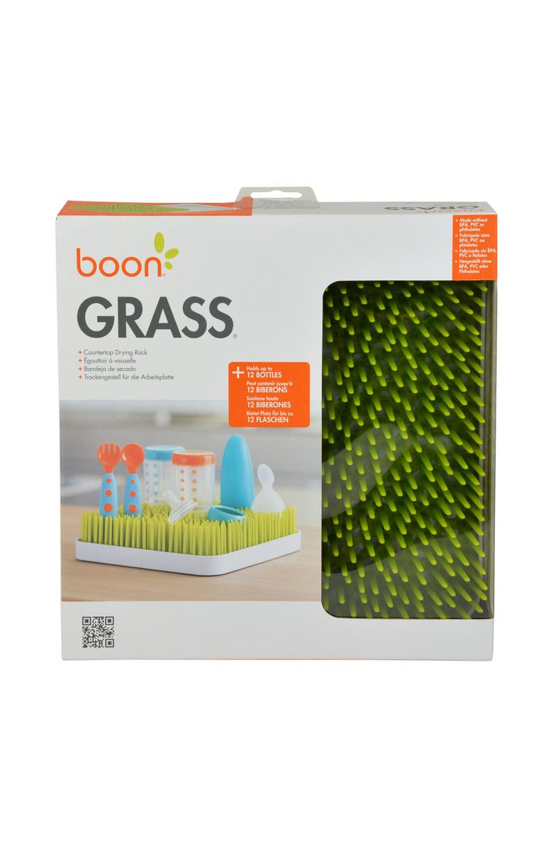 TOMY Boon<sup>®</sup> GRASS<sup>®</sup> Countertop Drying Rack, Spring Green, Alternate, color, Multicolored