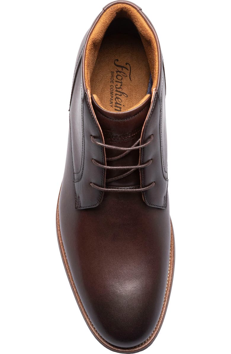 Florsheim Rucci Plain Toe Chukka Boot, Alternate, color, Brown