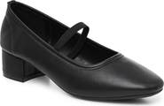 Nicole Miller Marlie Faux Leather Mary Jane Heel