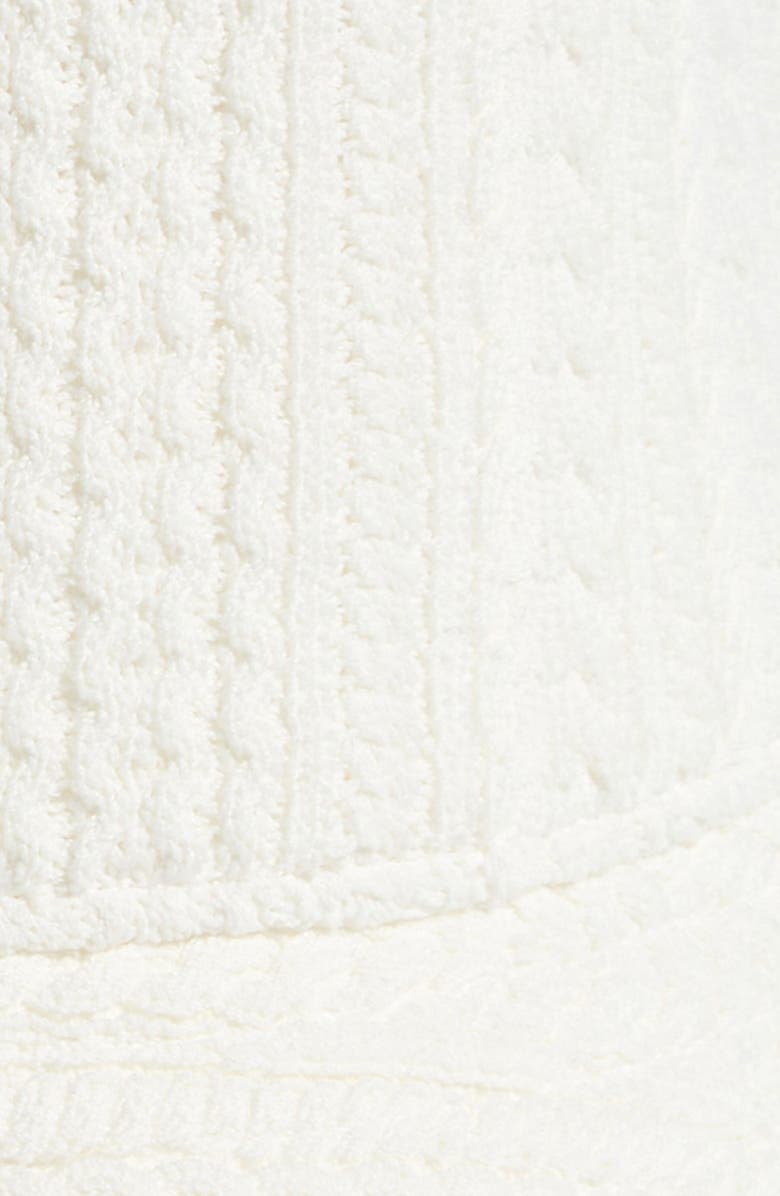 Jacquemus Le Bob Belo Cable Stitch Bucket Hat, Alternate, color,