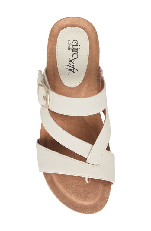 Eurosoft Emrie Platform Wedge Sandal In Beige