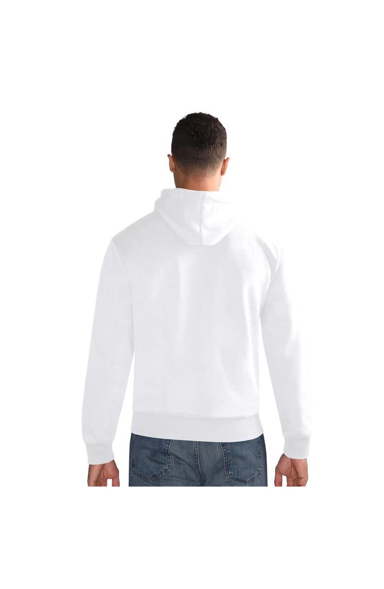 STARTER Men's Starter White Seattle Seahawks Vintage Pullover Hoodie, Alternate, color, White