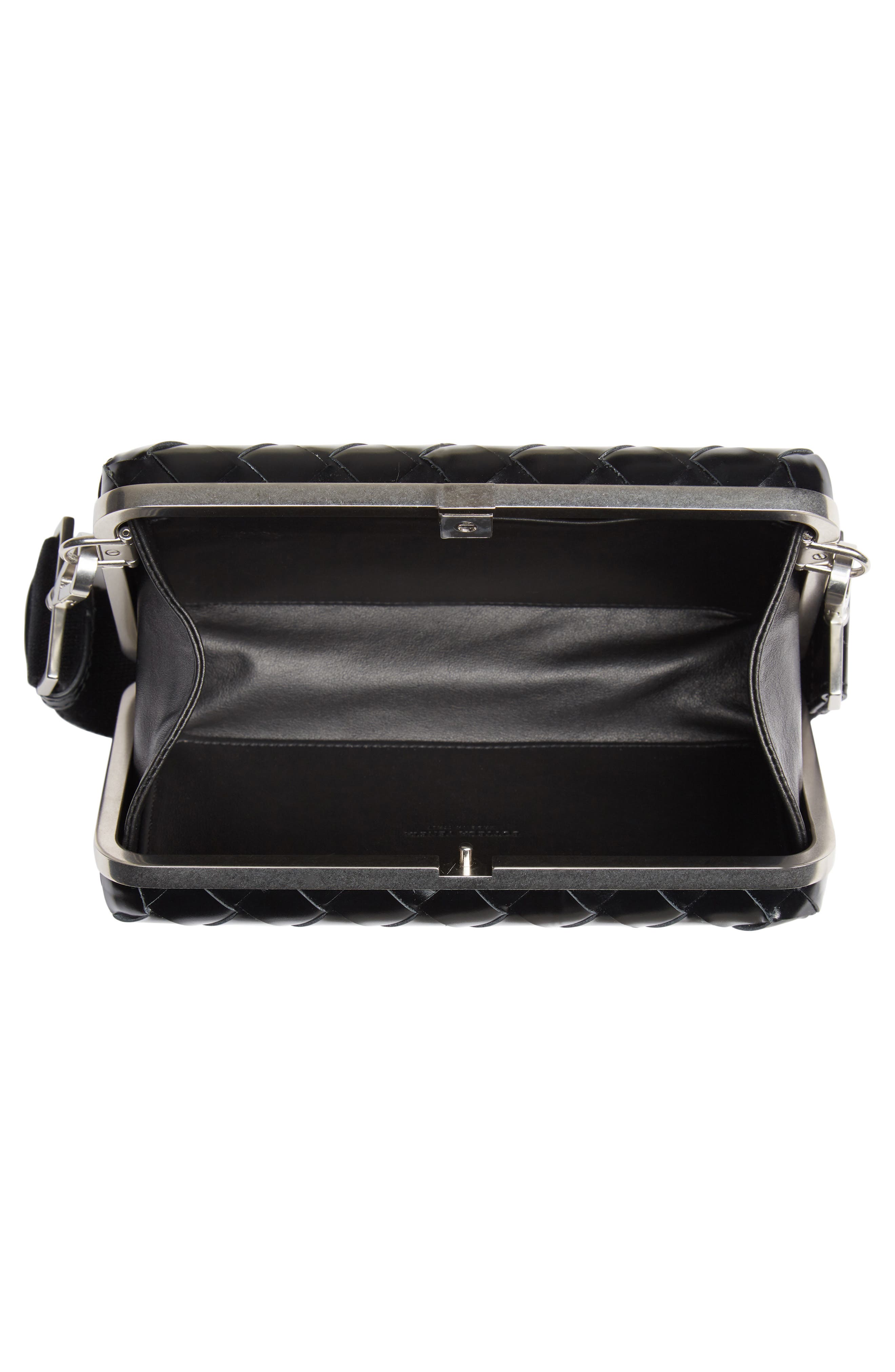 Bottega Veneta Cocco Crosshatch Leather Carrying Case, Alternate, color, 