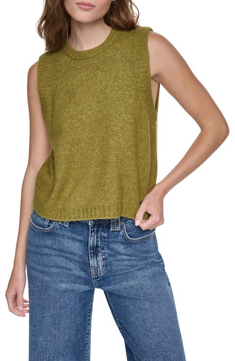 Deep Armhole Sweater Vest
