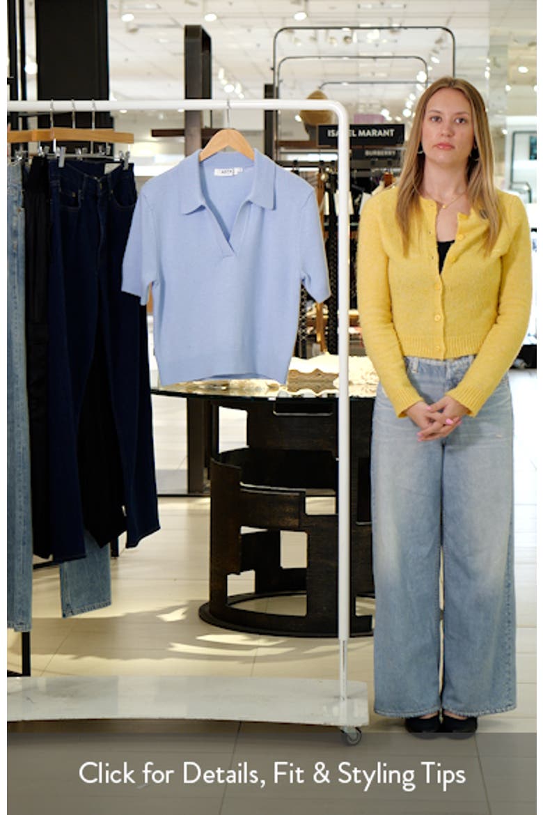Brauwin Collared Short Sleeve Sweater video
