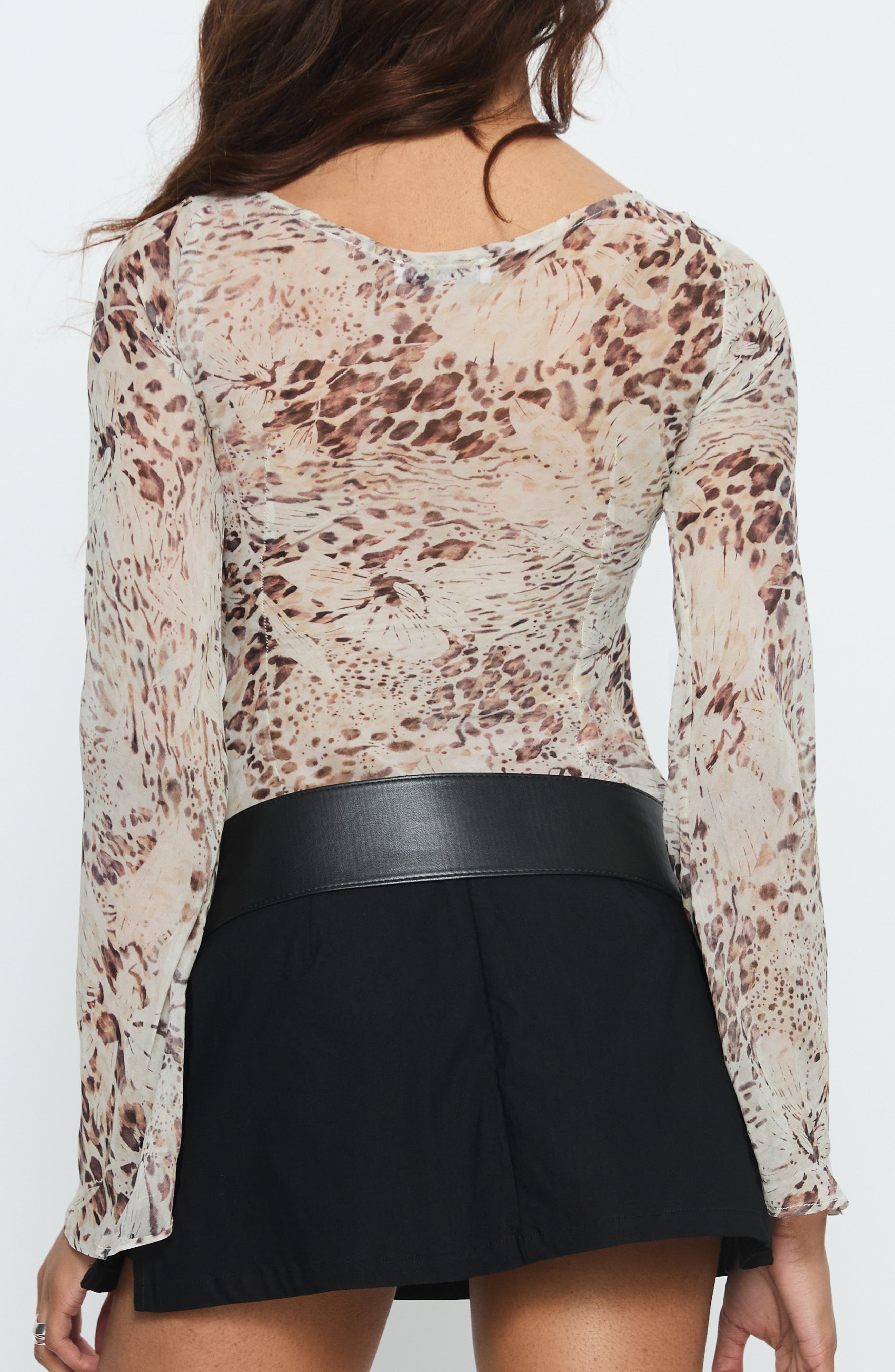 Edeline Print Crop Top - image 2