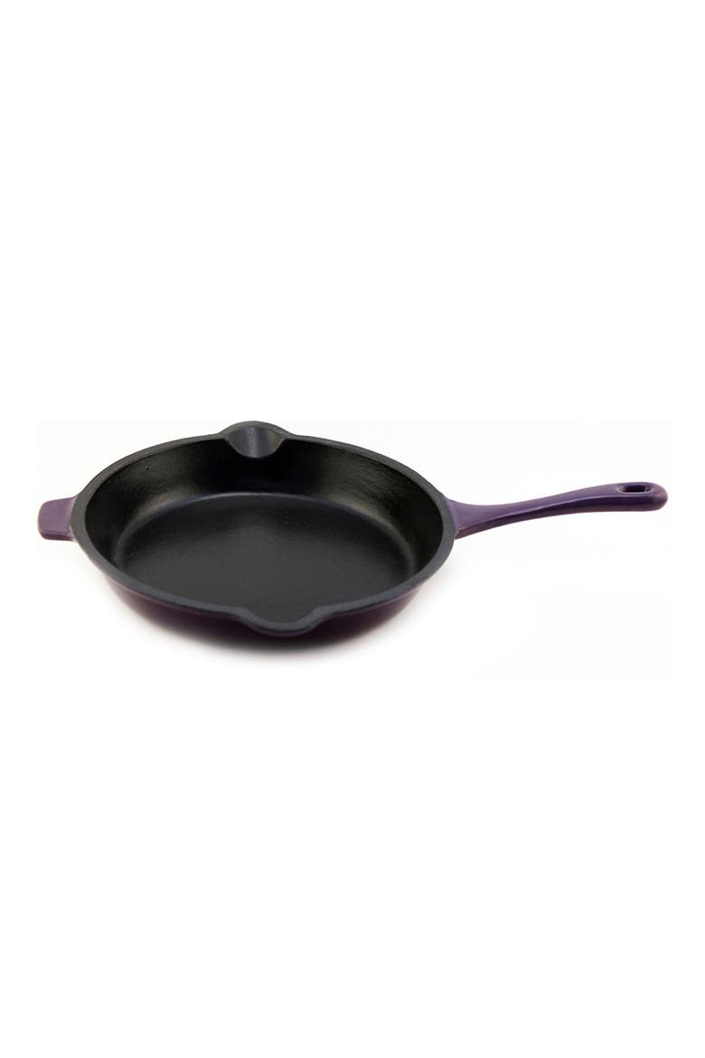 INTERNATIONAL 10" Cast Iron Purple Fry Pan, Main, color, PINK