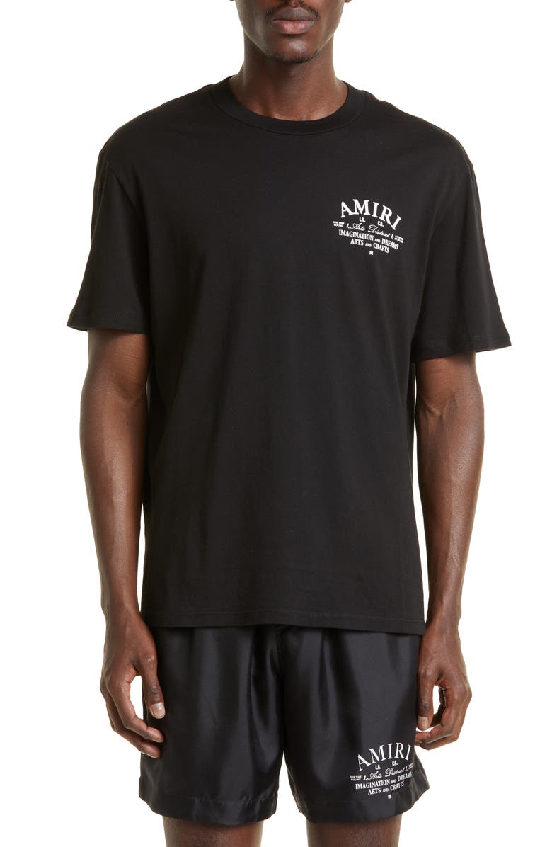 AMIRI Arts District Graphic T-Shirt, Main, color,