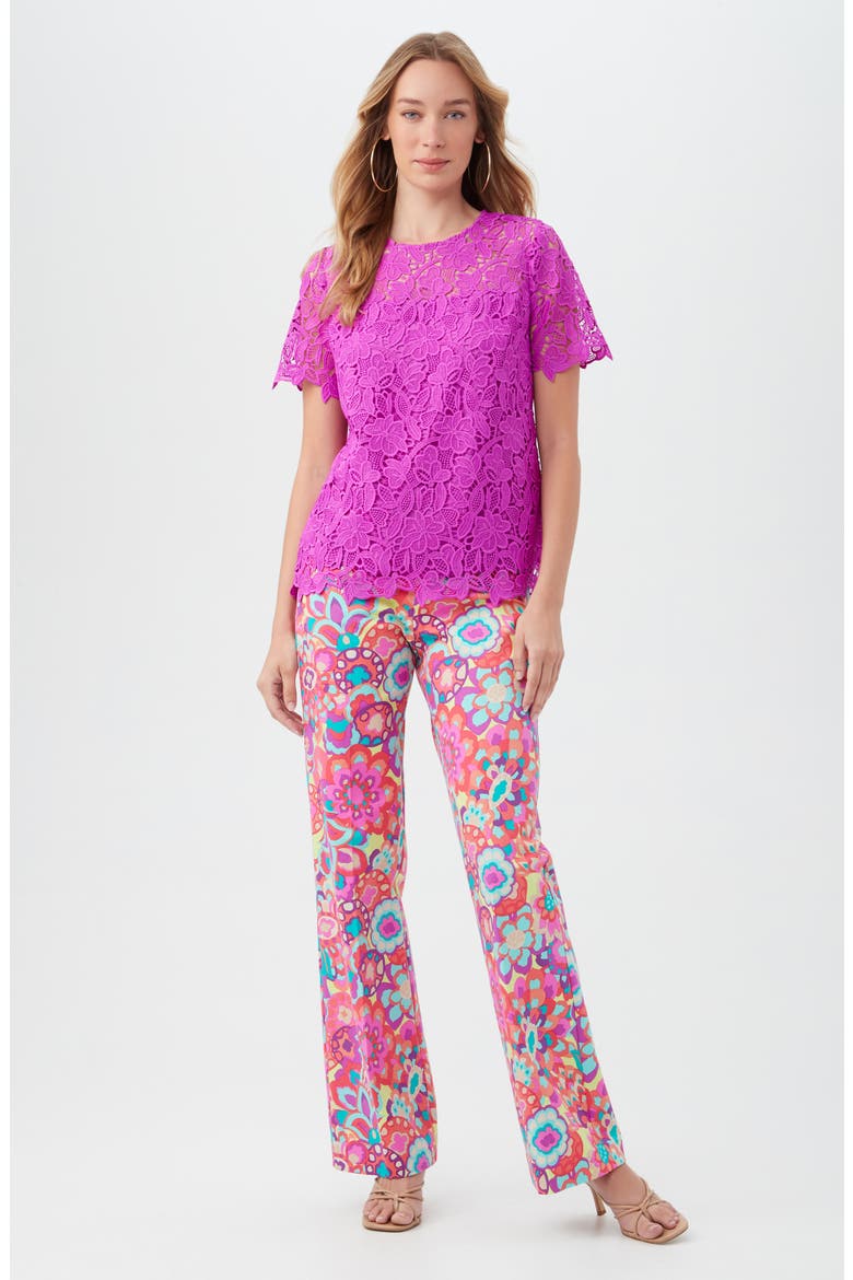 Rochelle Lace Top, Alternate, color, VIOLETTA