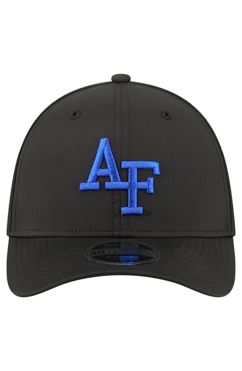 New Era Men's New Era Black Air Force Falcons 39THIRTY M-Crown Flex Fit Hat, Alternate, color, Black