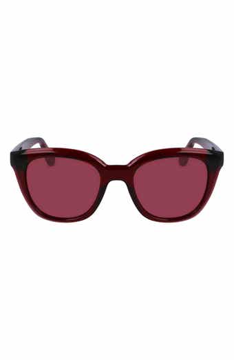 Classic Logo Tea Cup 52mm Round Sunglasses