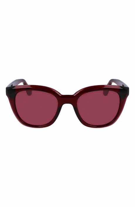 Classic Logo Tea Cup 52mm Round Sunglasses