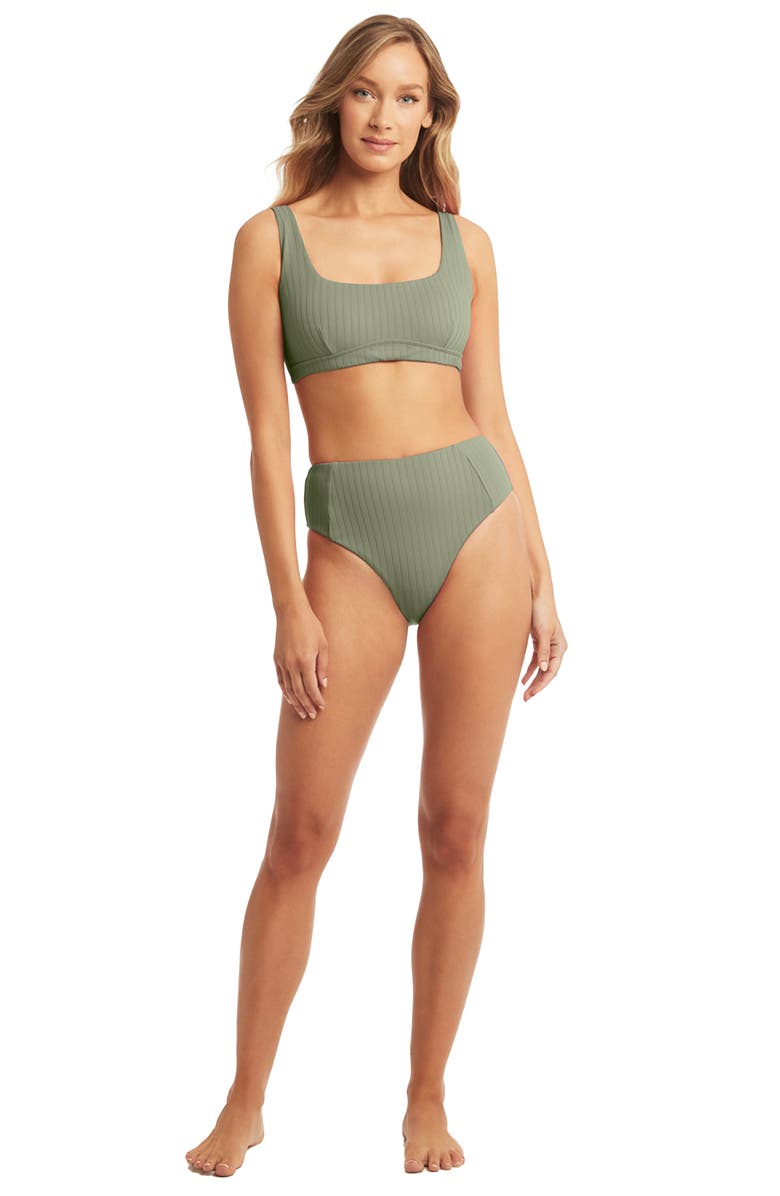 Sea Level Vesper Multifit Bralette Bikini Top, Alternate, color, 
