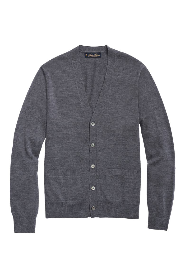 Ultimate Merino Wool Cardigan, Main, color, GREY HTR