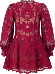 Marlo Kids Gisele Embroidered Mini Dress
