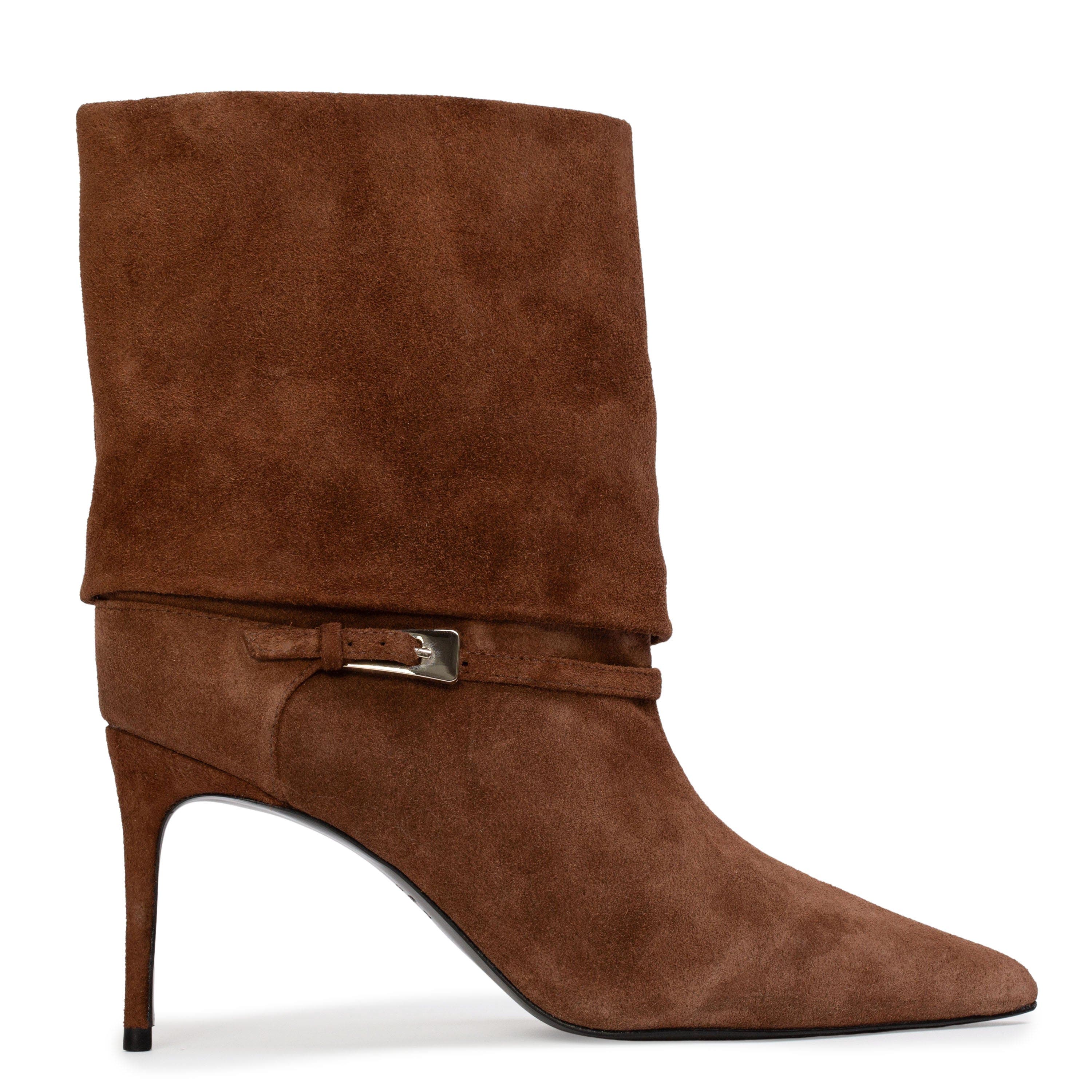 Simone 80 Suede Boot, Main, color, Brownie Suede