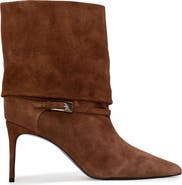 BLACK SUEDE STUDIO Simone 80 Suede Boot