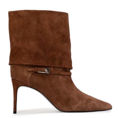 BLACK SUEDE STUDIO Simone 80 Suede Boot in Brownie Suede at Nordstrom, Size 38