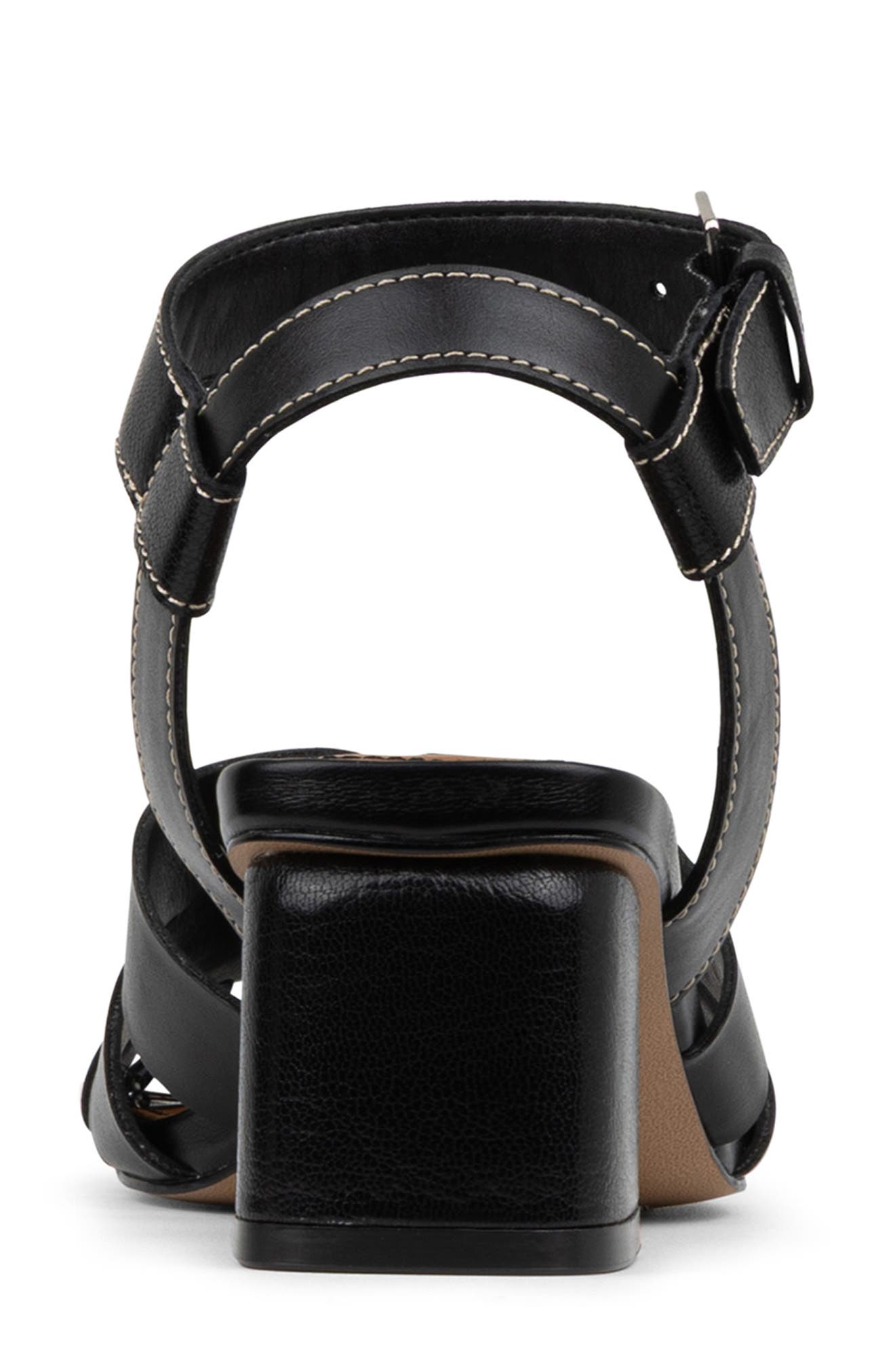 Donald Pliner Sotira Block Heel Sandal, Alternate, color, Black