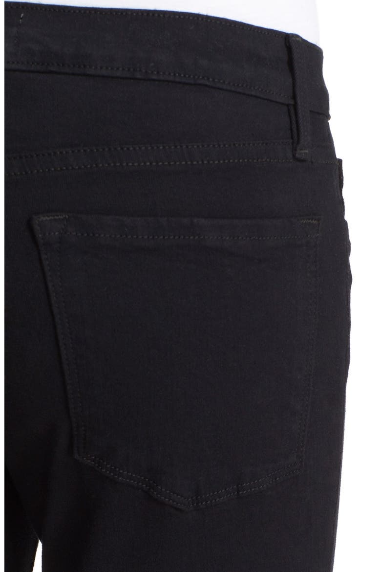 'Le Skinny de Jeanne' Ripped Jeans, Alternate, color, NOIR JEFFERSON
