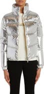 Moncler Meuse Laminated Nylon Down Jacket