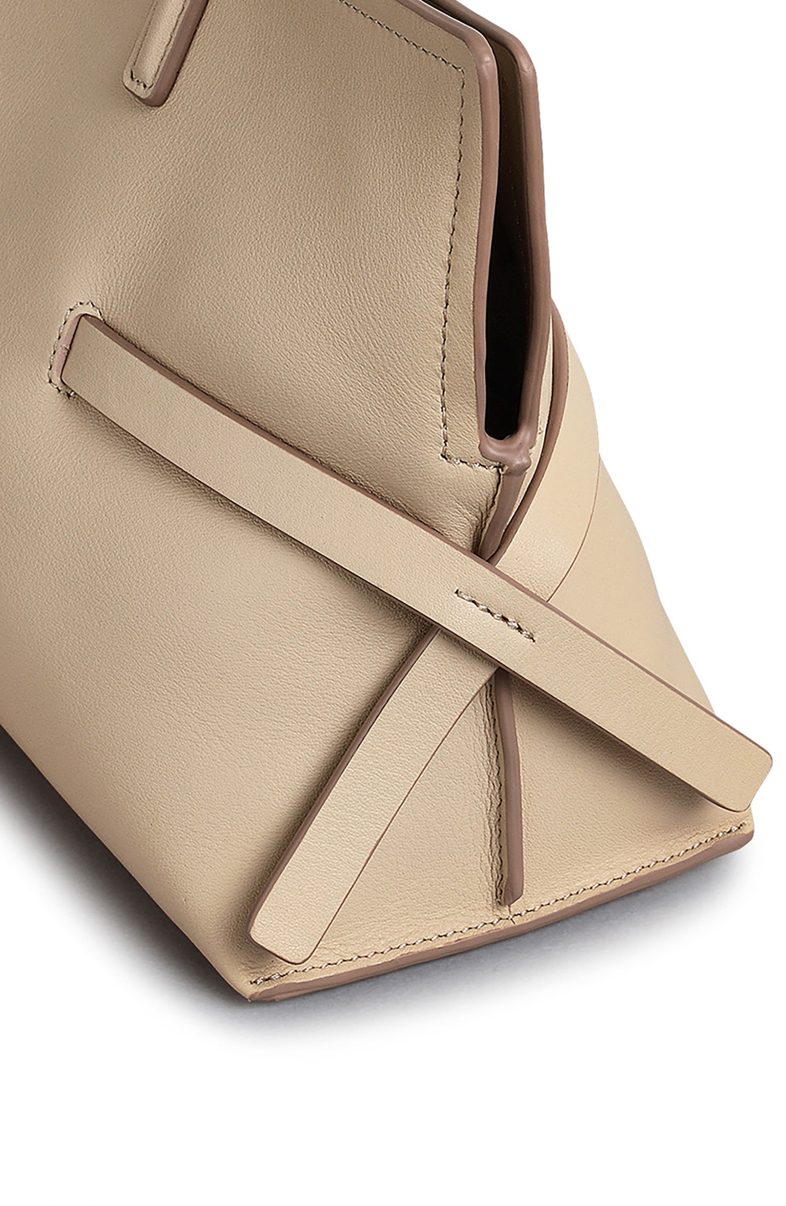 Radley Small Fleet Street Leather Crossbody Bag, Alternate, color, Stone
