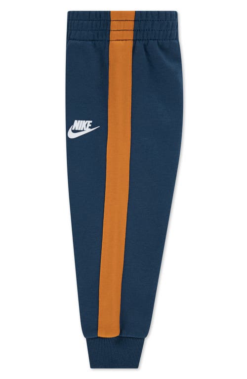 Nike Kids' Logo Sweatshirt & Joggers Set In Blue