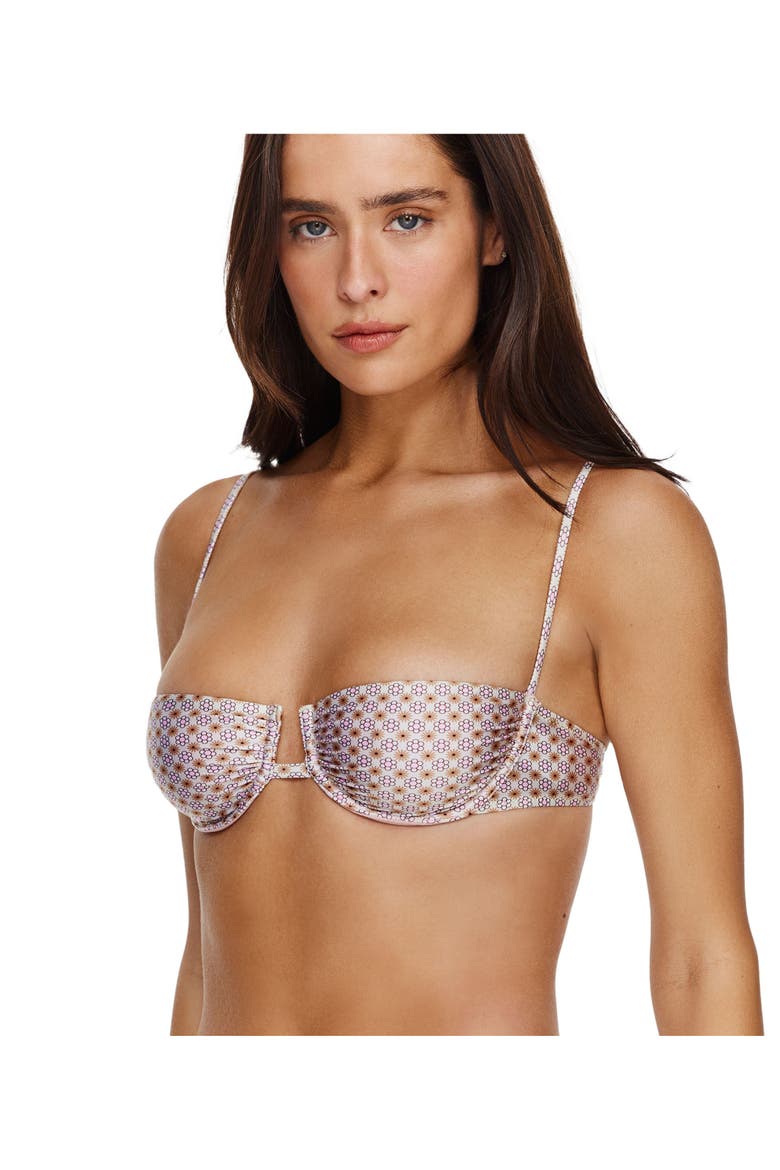 Vacation Mode Underwire Bikini Top, Alternate, color, Multi-Pastel