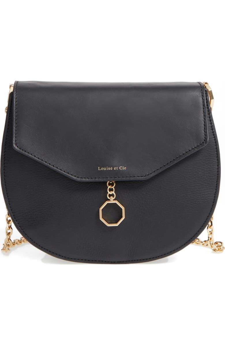 Louise et Cie Jael Leather Crossbody Bag, Main, color,