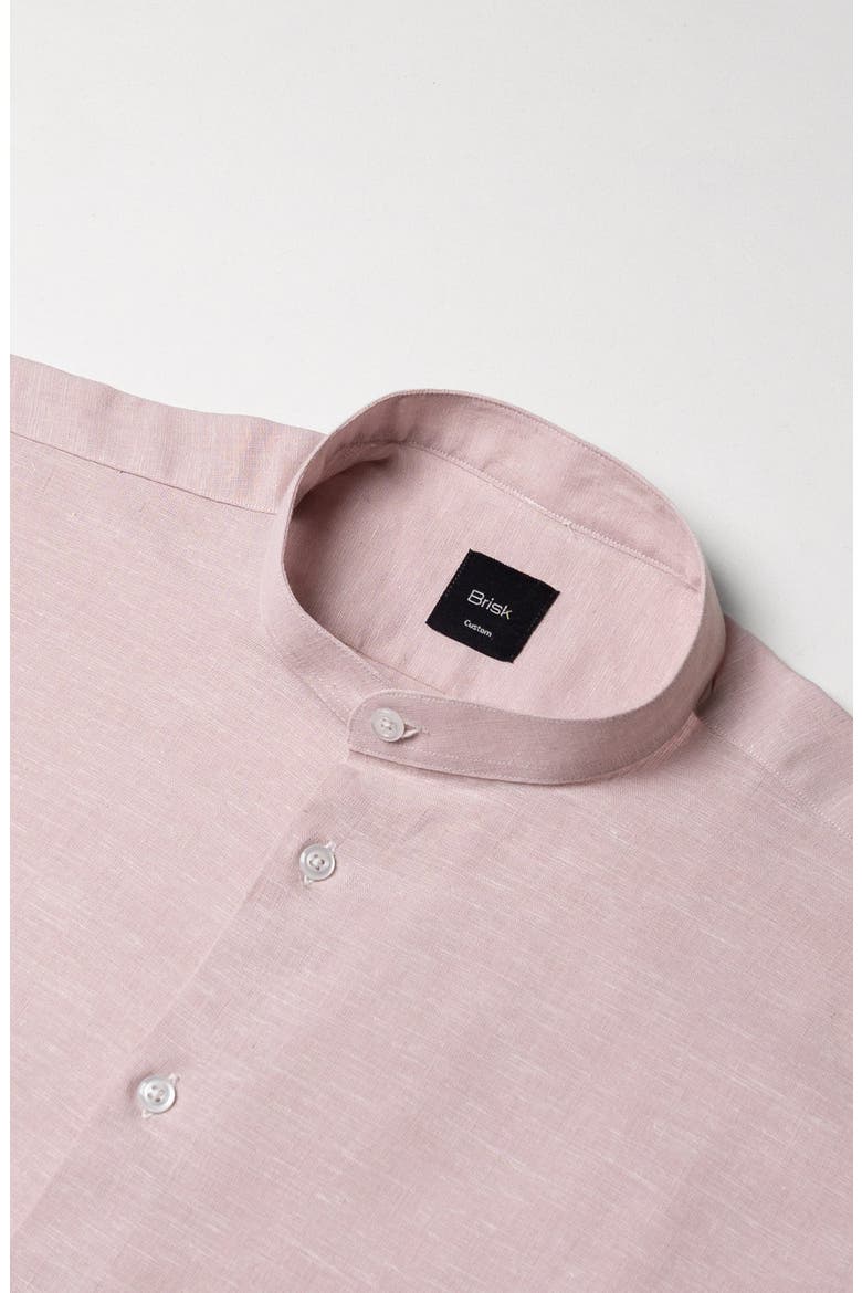Cotton Linen Shirt, Alternate, color, Light Pink