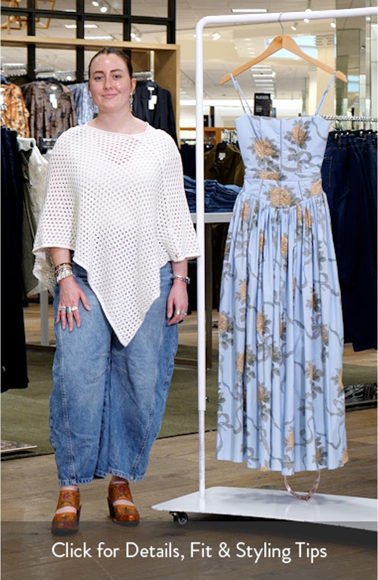 Ysabella Floral Maxi Sundress, sales video thumbnail