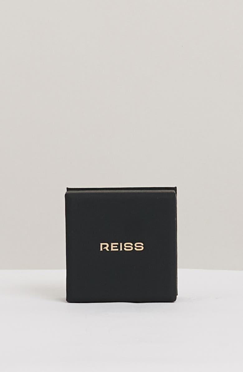 Reiss Tara Twist Hoop Earrings, Alternate, color, Gold Tone