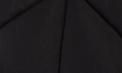 Bcbgeneration Longline Water Resistant Puffer Jacket In Black